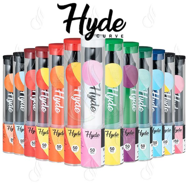 

New Hyde CURVE Одноразового Vape Pen S Издание 400Puffs Предварительно заполненные 1,6 мл Бобы картридж 310mAh Батарея Vapor Устройство электронной сигареты Батончики испаритель