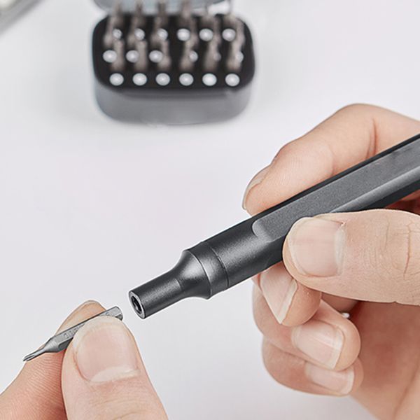 

pen screwdriver kits aluminum alloy magnetic multi-bits repair tool set