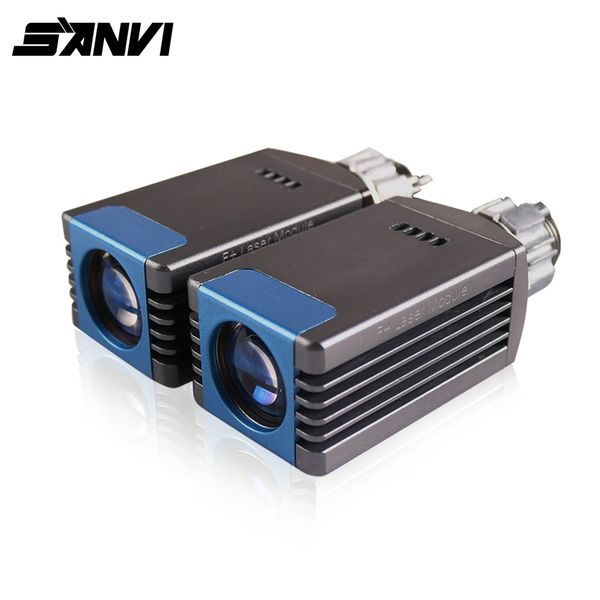 

sanvi 2 шт. лазерный проектор линзы фары 12 в 6000 к дальний луч лазерная фара h7 9005 9006 модернизация бесплатная доставка