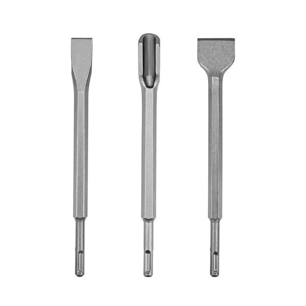 

uxcell 20mm flat 40mm scraping u cranked chisel masonry drill bit round shank for electric jack hammer 3in1 set