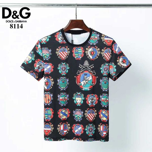 

new luxury men's medusa t-shirt novelty art print short sleeve european and american style men's harajuku street t-shirt m-3xl, Black;brown