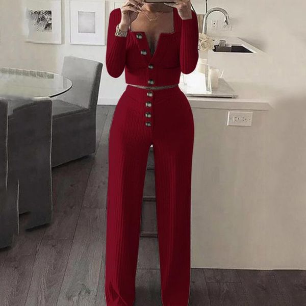 

fashion women sets women fashionable long-sleeved cardigan slim body button casual suit clothing drop shipping, White