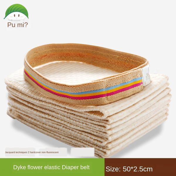 

plain cotton jacquard buckle cotton baby diaper band diaper elastic band fixed belt adjustable elastic belt