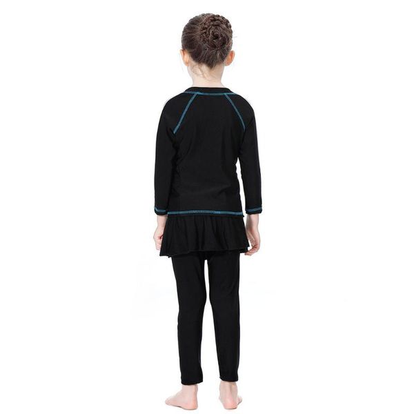 

children wetsuits girl boy kids long sleeve swim diving sportswear suits uv protection full body one piece swimsuit #ss
