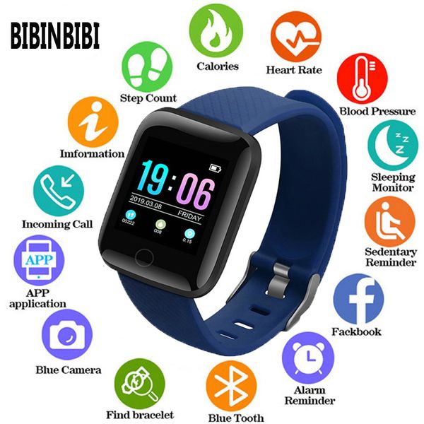 

2019 digital watches mens or women smart watch blood pressure waterproof heart rate monitor fitness tracker sport fitness watch, Slivery;brown
