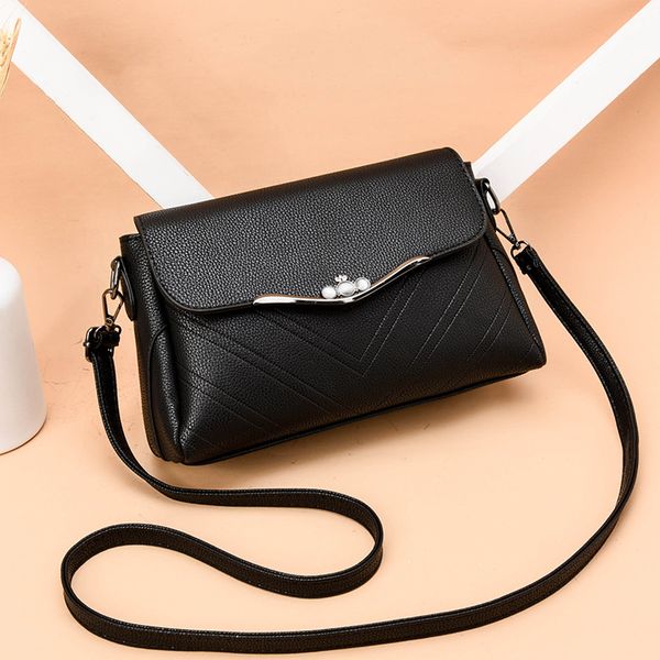 

ladies shoulder bag new middle-aged mom bag simple fashion messenger