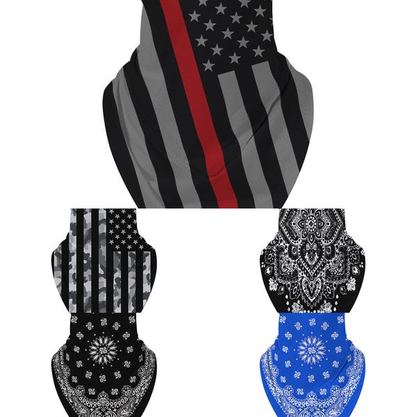 

5t8o5 shipping i can't face mask headgear scarf summer outdoor riding sunscreen i cant breathe scarf breath party masks, Black