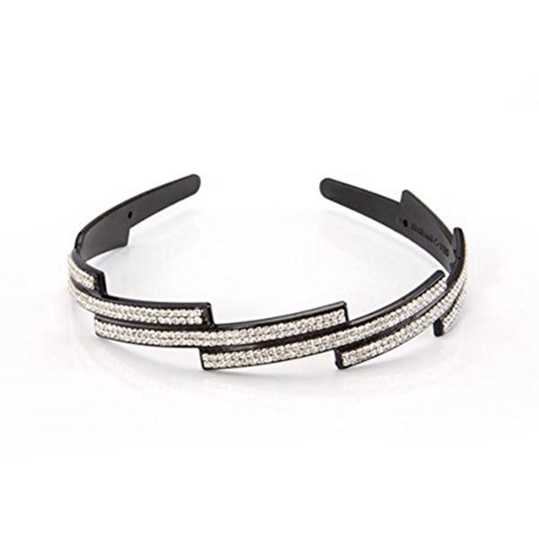 

hthl- plastic crystal rhinestone headband hair band aliceband fashion