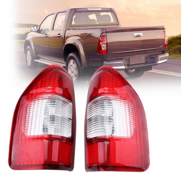 

12v car tail light with bulb for isuzu rodeo dmax chevy pickup 2002 2003 2004 2005 2006 2007 rear fog brake lamp taillight