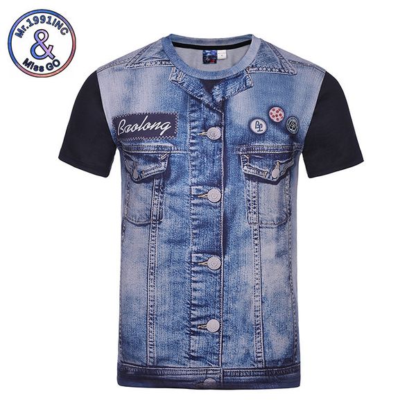

mens designer 3dt shirt denim short sleeve digital printed t-shirt large size couple models, White;black
