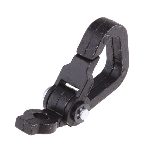 

aluminum alloy motorcycle spring clip snap hook luggage hanger black