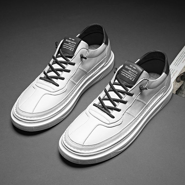 

men's casual shoes brand breathable soft sneakers summer leather fabric casual shoes krasovki zapatos hombre *, Black