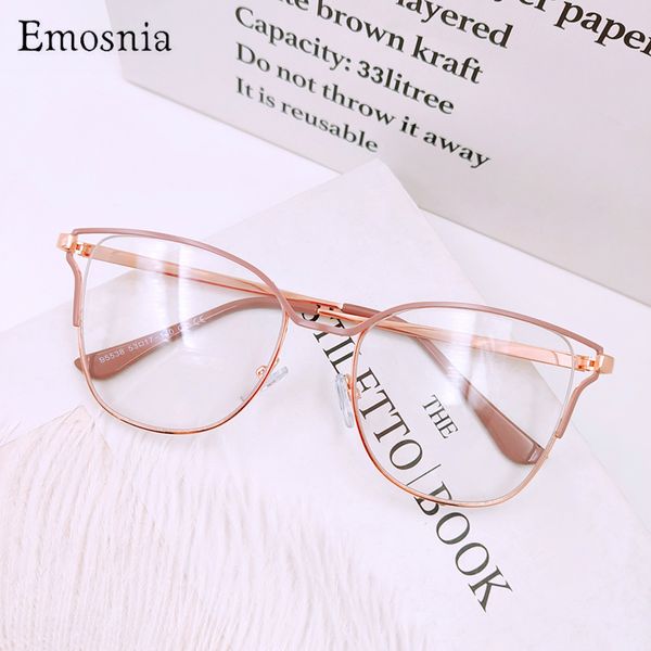 

ladies classic cat eye glasses frames anti blue light glasses women men fashion simple metal optical fashion computer eyewear