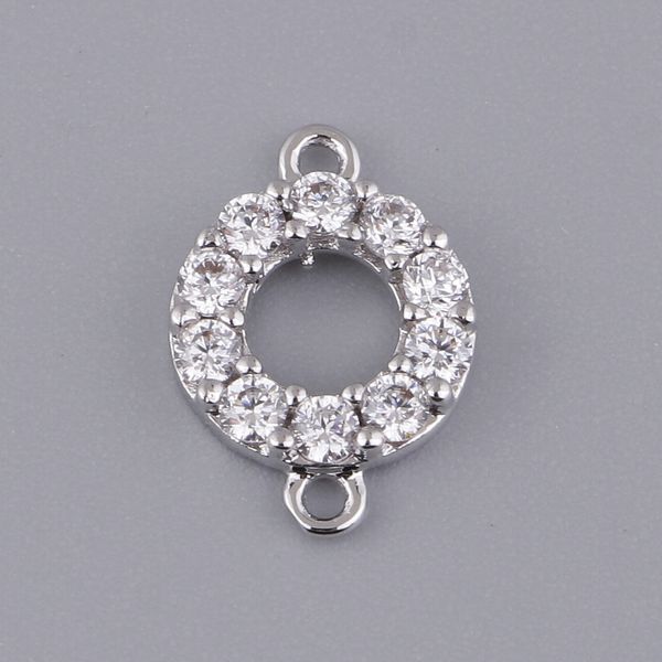 

цирконами ювелирных изделий rhinestone подвески подвеска с двойной петлей разъема подвески изготовление ювелирных изделий выводы для diy оже, Black