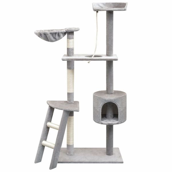 

cat scraper with sisal scraper post 150 cm gray other bird supplies