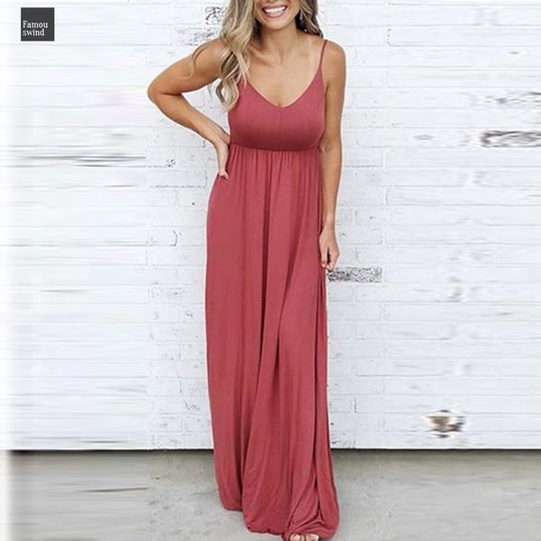 

платье sexy женщин летнее платье без рукавов цвета макси платья причинная beach holiday party длинное платье женщины дизайнер одежды, Black;gray