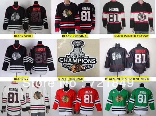 blackhawks jersey black and silver