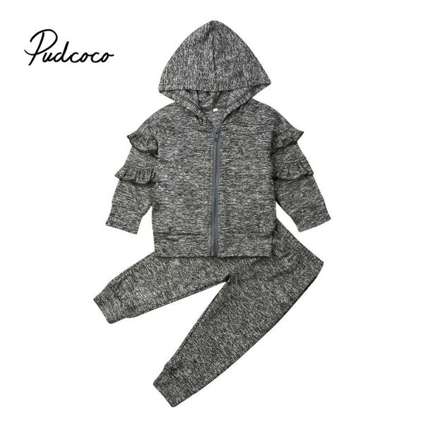

children clothing 2020 autumn winter toddler girls clothes costume outfit suit kids clothes tracksuit for girls clothing sets, White