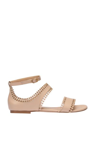 

pearl beige women 's sandals 120130001881, Black
