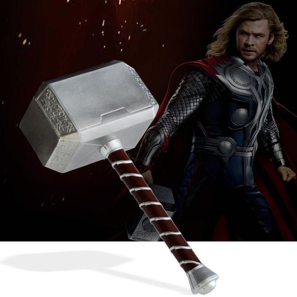 

marvel legends thor hammer toys thor's figure metal hammer pu/metal kids gift 1:1 thor hammer cosplay weapons movie role playing