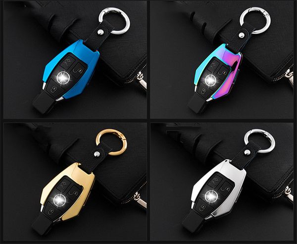 

car key case shell zinc alloy key protection cover for mb c-class e-class s-class glc/gla/gle/gls/g500/cla/ml accessories