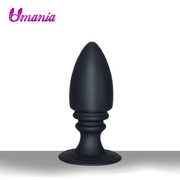 Plug anale in silicone Giocattoli del sesso anale Butt Plug Dildo anale Prodotti per adulti per donne e uomini Novità Prodotto del sesso per adulti C18112701