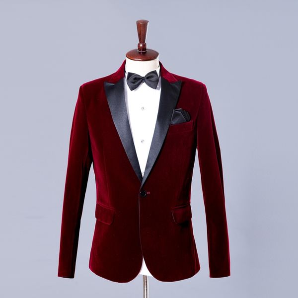 

wine red men suit jacket mens formal jackets and coats veste homme costume chaqueta formal hombre chaqueta de vestir hombre, White;black