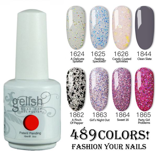 

500pc lot 15ml 2019 geli h nail poli h oak off uv gel poli h 489 fa hion color