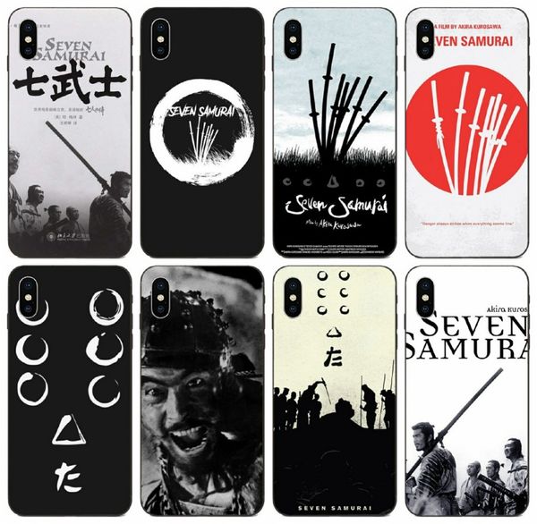 

tongtrade] seven samurai case for iphone 11 pro max 8 7 6s 5s plus x xs xr samsung core 8262 prime huawei mate 10 20 pro redmi 3 pro case