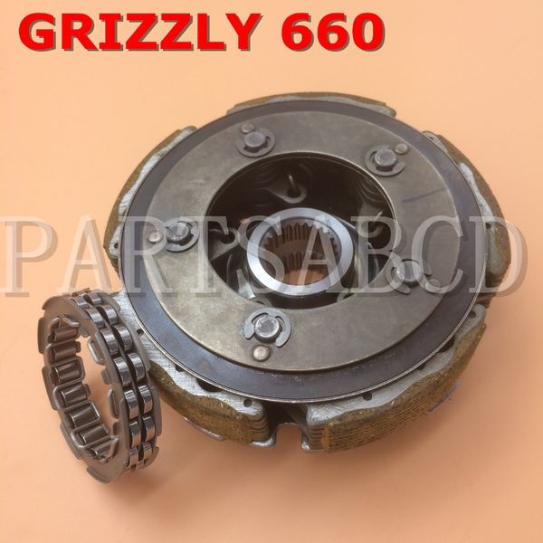 

partsabcd clutch carrier assembly for yamaha grizzly 660 wet clutch shoe carrier 2002-2008