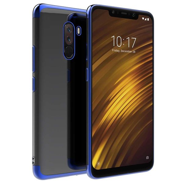 

роскошные случаи плакировкой мягкие tpu для xiaomi pocophone f1