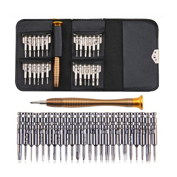 

25 in 1 mini precision torx screwdriver set repair tool magnetic screwdriver for phones computer multi bit set tools