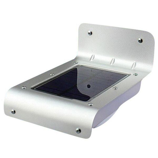 

sound motion sensor garden outdoor waterproof 16 led solar powered light