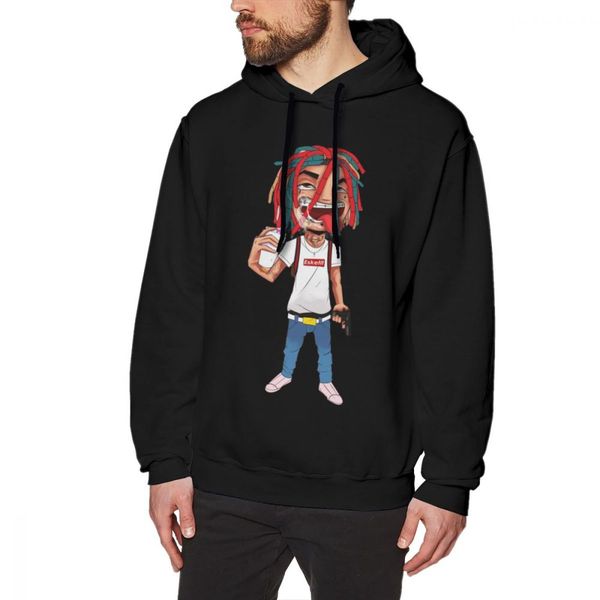 

lil cartoon hoodies boy picture custom sweatshirt 100% cotton s-3xl casual new arrival sale, Black