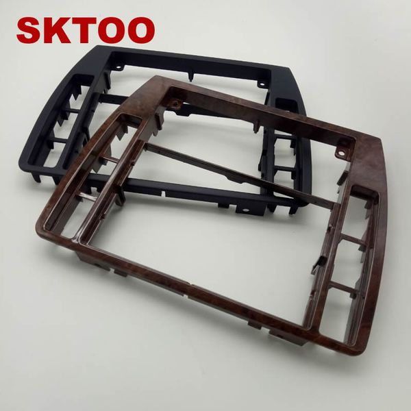 

sktoofor vw passatb5 middle escutcheon center decorative box dashboard console panel cd recorder frame radio face trim 3b0858069
