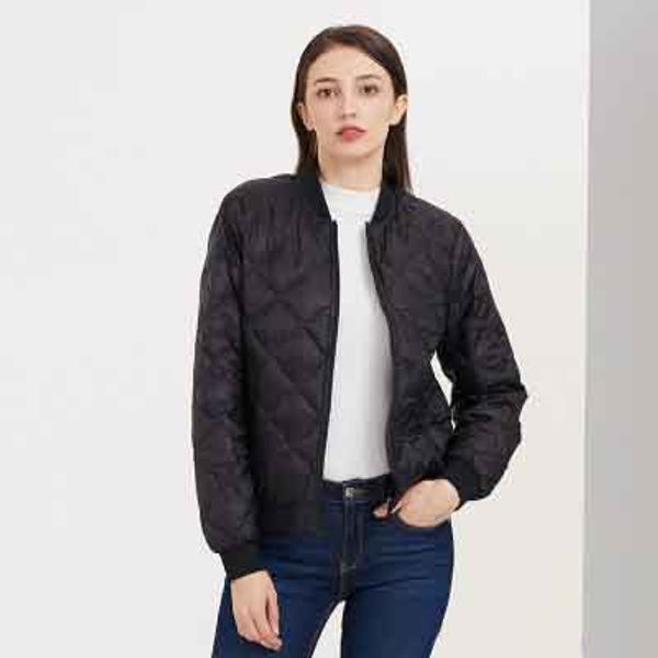 

womes parkas down jackets female 2019 winter diamond shape short paragraph original design fashion keep warm down coat size xs- wholesale, Black