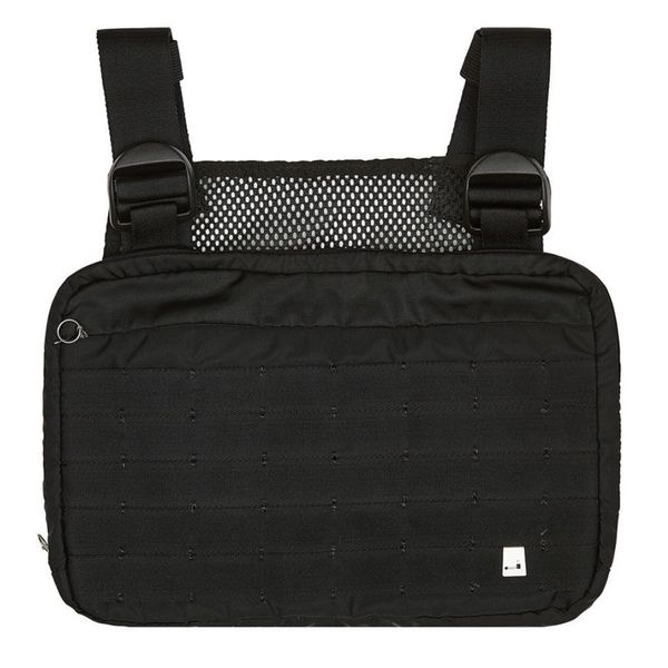 

moward 2019 black chest rig bags waist bag hip hop streetwear functional tactical chest bag cross shoulder bags bolso kanye west
