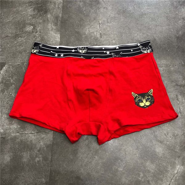 

4 шт бренд мужские боксеры нижнее белье l-2xl мужские боксеры трусы мода нижнее белье смешанные цвета с коробкой * 43, Black;white