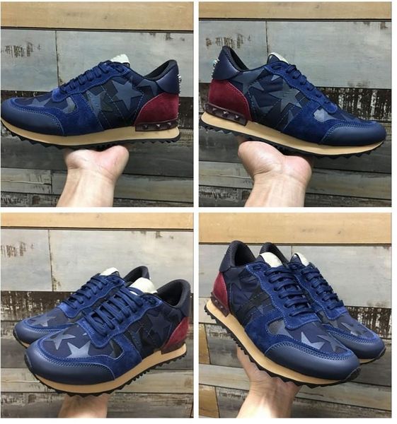 

new designer classic man women genuine leather arena shoes flat fashion r high lace up shoes outdoors sneakers hy18032303, Black