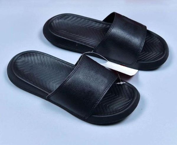 

classic men women slippers designer summer slides for ladies beach sandals outdoor slipper p12a size 36-45, Black
