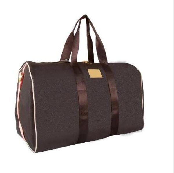 

luxury 2019 brand men women travel bag pu leather duffle bag brand designer luggage handbags large capacity sports bag