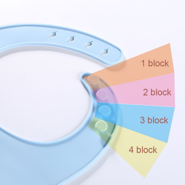 

cartoon baby silicone bibs children's adjustable waterproof bib leakproof burp cloths for toddler kids feeding accessories new