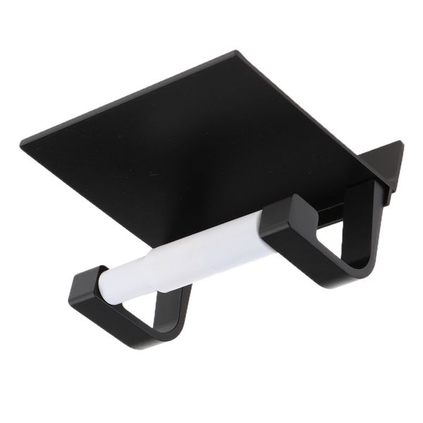 

metal toilet paper roll holder with shelf wall mounted