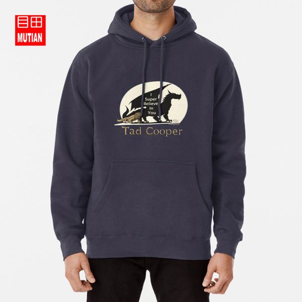 

galavant: i super believe in you tad cooper v2 hoodies sweatshirts galavant tv show fanart fan art bearded dragon tad, Black