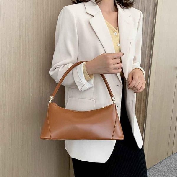 

women 2019 new handbags casual solid shoulder bags retro fashion bags trendy bag