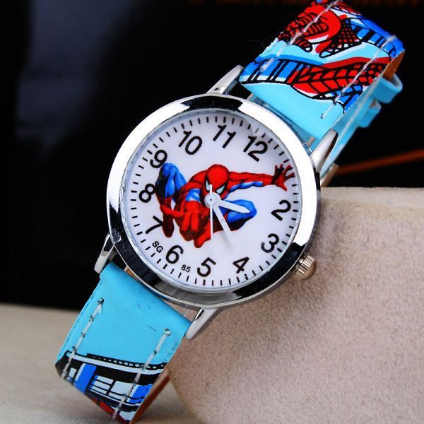 

2019 luxury fashion watch cute cartoon watch kids watches rubber quartz gift children hour reloj montre relogio, Blue