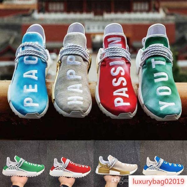 

lxnmd human race men running shoes peace passion happy youth heart pharrell williams nmds human races mens trainers sneakers size 36-47