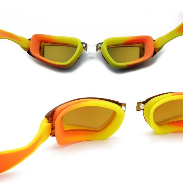 

swimming goggles boys and girls anti-fog professional waterproof silicone arena pool swim eyewear kids swimming glasses newest