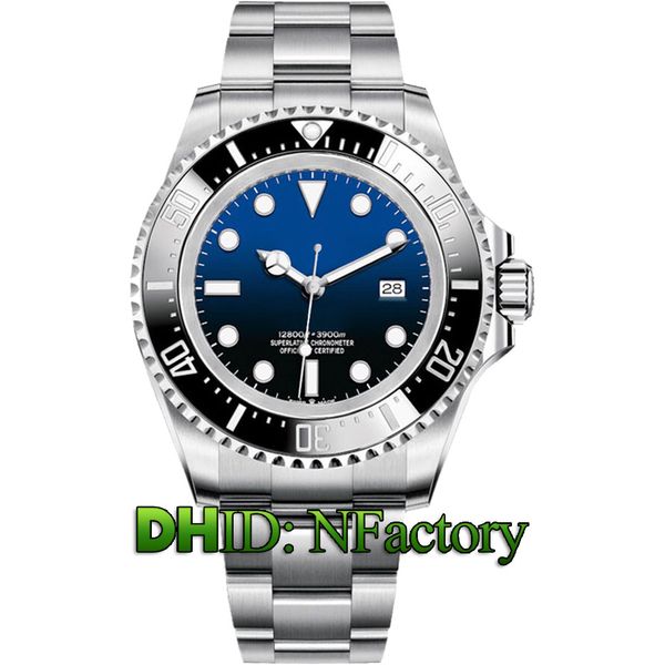 

limited mens watches automatic winding movement 316l stainless steel 114060 116610ln 126660 watch diving luminous calendar luxury watches, Slivery;brown