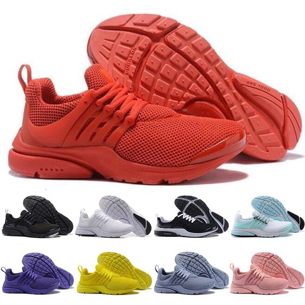 

fashion presto running shoes ultra 5 br qs men women black white yellow red mens outdoor runner trainers sports sneaker size 36-45